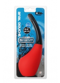 Анальный душ MENZSTUFF 310ML ANAL DOUCHE RED/BLACK - Dream Toys - купить с доставкой в Нижневартовске