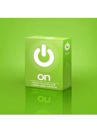 Цветные ароматизированные презервативы ON) Fruit   Color - 3 шт. - ON) - купить с доставкой в Нижневартовске