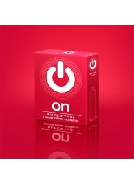 Супертонкие презервативы ON) Super Thin - 3 шт. - ON) - купить с доставкой в Нижневартовске