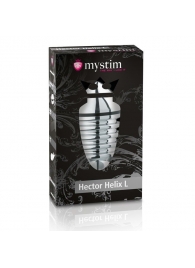 Анальный плаг для электростимуляции Hector Helix Buttplug L - 11,5 см. - MyStim - купить с доставкой в Нижневартовске