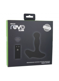 Чёрный перезаряжаемый массажёр предстательной железы NEXUS Revo Slim - Nexus Range - в Нижневартовске купить с доставкой Чёрный перезаряжаемый массажёр предстательной железы NEXUS Revo Slim - Nexus Range - в Нижневартовске купить с доставкой