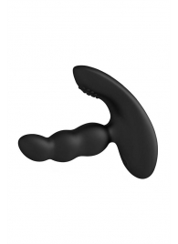 Черный силиконовый стимулятор простаты Levett Nitoc с пультом ДУ - Levett - в Нижневартовске купить с доставкой