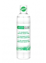 Гель-смазка 2-в-1 MASSAGE   LUBRICANT ALOE VERA - 300 мл. - Waterglide - купить с доставкой в Нижневартовске