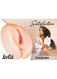 Мастурбатор с 2 тоннелями Satisfaction Gorgeous - Lola Games - в Нижневартовске купить с доставкой