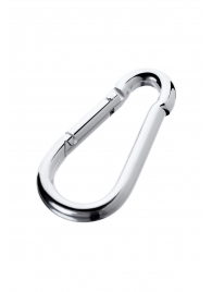 Серебристый карабин TOYFA Metal - ToyFa - купить с доставкой в Нижневартовске