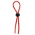 Красное эрекционное лассо с одной бусиной-утяжкой STRETCHY THIN LASSO - Dream Toys - в Нижневартовске купить с доставкой