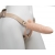 Телесный фаллопротез MEN STYLE с анальным стимулятором - 17,5 см. - LOVETOY (А-Полимер) - купить с доставкой в Нижневартовске