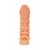 Телесная закрытая насадка с пупырышками Cock Sleeve Size S - 13,8 см. - KOKOS - в Нижневартовске купить с доставкой