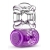 Фиолетовое эрекционное виброкольцо One Night Stand Vibrating C-Ring - Blush Novelties - в Нижневартовске купить с доставкой