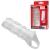 Насадка на пенис с кольцом для мошонки Clear Sensations Enhancer Sex Sleeve - 11,5 см. - XR Brands - в Нижневартовске купить с доставкой