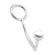Кольцо на пенис с анальным стимулятором Stainless Steel Anal Hook   Cock Ring - BlueLine - в Нижневартовске купить с доставкой