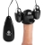 Черная стимулирующая насадка для головки полового члена Multi Speed Vibrating Penis Head Teaser - XR Brands - в Нижневартовске купить с доставкой