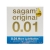 Увлажнённый презерватив Sagami Original 0.01 Extra Lub - 1 шт. - Sagami - купить с доставкой в Нижневартовске