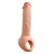 Телесная насадка-удлинитель Thrive 8.75 Inch Realistic Penis Extender Sleeve - 22,2 см. - Blush Novelties - в Нижневартовске купить с доставкой