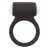 Чёрное эрекционное виброкольцо LIT-UP SILICONE STIMU RING 3 BLACK - Dream Toys - в Нижневартовске купить с доставкой