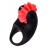 Чёрно-красное эрекционное виброкольцо Erotist - Erotist Adult Toys - в Нижневартовске купить с доставкой