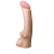 Телесная насадка REAL Standard с усиками на основании - 19 см. - LOVETOY (А-Полимер) - купить с доставкой в Нижневартовске
