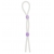 Прозрачное эрекционное кольцо-лассо SILICONE LASSO COCK RING DUAL BEADS - NMC - в Нижневартовске купить с доставкой