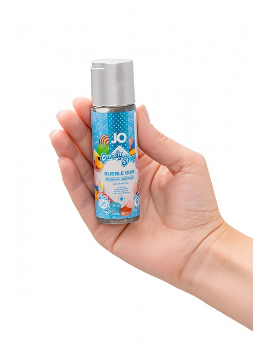 Смазка на водной основе Candy Shop Bubblegum с ароматом жвачки - 60 мл. - System JO - купить с доставкой в Нижневартовске