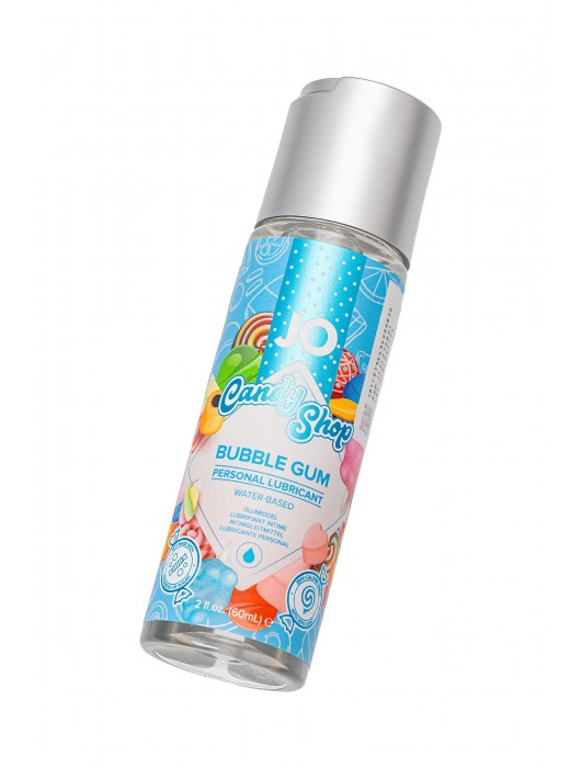 Смазка на водной основе Candy Shop Bubblegum с ароматом жвачки - 60 мл. - System JO - купить с доставкой в Нижневартовске