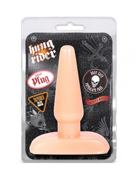 Телесная анальная пробка SMALL PLUG - 9 см. - Blush Novelties