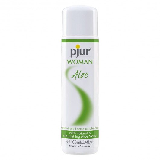 Лубрикант на водной основе pjur WOMAN Aloe - 100 мл. - Pjur - купить с доставкой в Нижневартовске