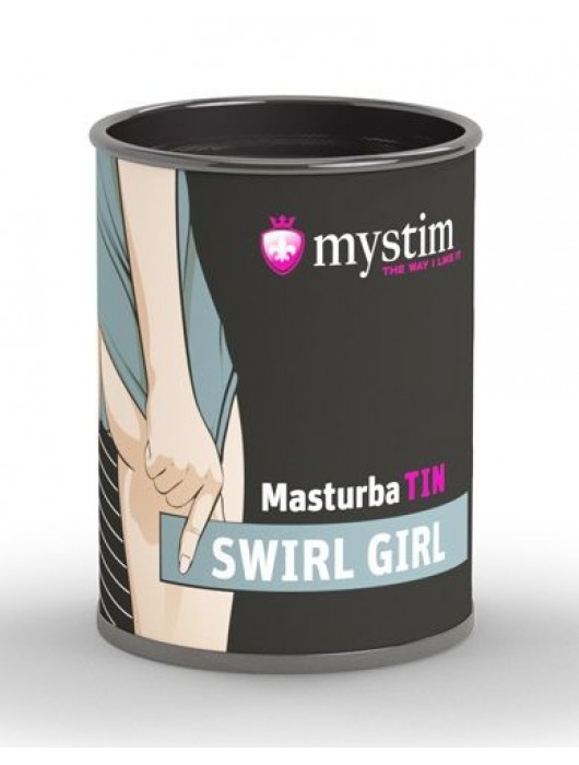 Компактный мастурбатор MasturbaTIN Swirl Girl - MyStim - в Нижневартовске купить с доставкой