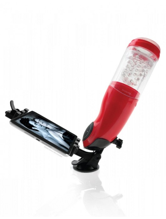 Автоматический мастурбатор-ротик с подсветкой Mega-Bator Mouth - Pipedream - в Нижневартовске купить с доставкой