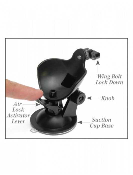 Автоматический мастурбатор-ротик с подсветкой Mega-Bator Mouth - Pipedream - в Нижневартовске купить с доставкой