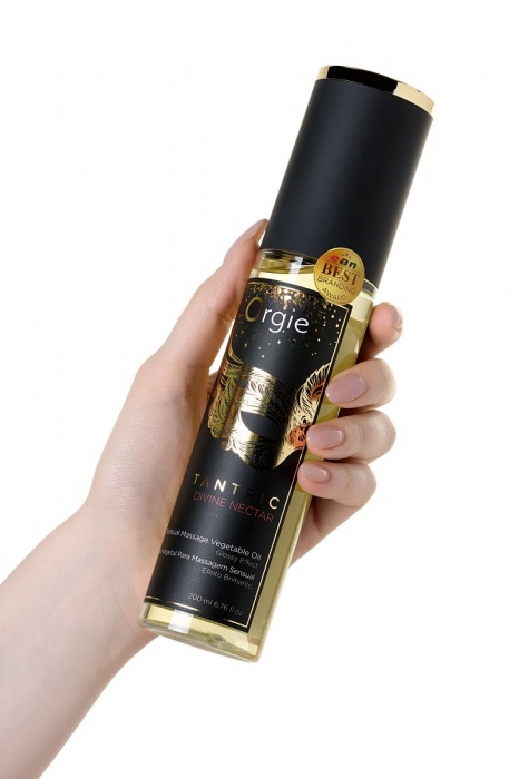 Растительное массажное масло Orgie Tantric Divine Nectar - 200 мл. - ORGIE - купить с доставкой в Нижневартовске
