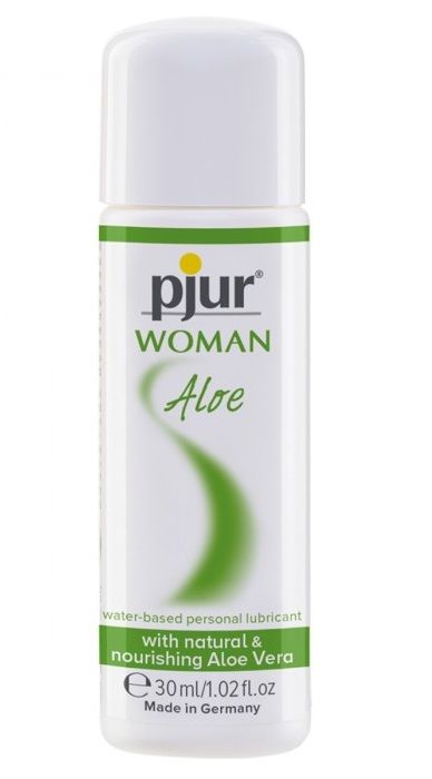 Лубрикант на водной основе pjur WOMAN Aloe - 30 мл. - Pjur - купить с доставкой в Нижневартовске