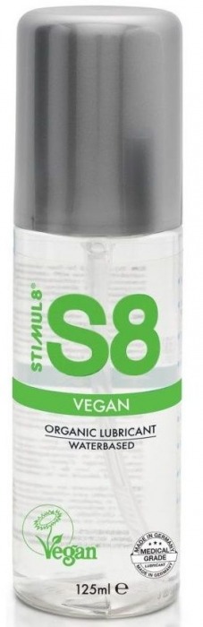 Веганский лубрикант на водной основе S8 Vegan Lube - 125 мл. - Stimul8 - купить с доставкой в Нижневартовске Веганский лубрикант на водной основе S8 Vegan Lube - 125 мл. - Stimul8 - купить с доставкой в Нижневартовске
