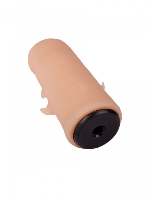 Черный пояс-трусики с двумя насадками  Экзотик-Sara  - 16,5 и 11 см. - LOVETOY (А-Полимер) - купить с доставкой в Нижневартовске