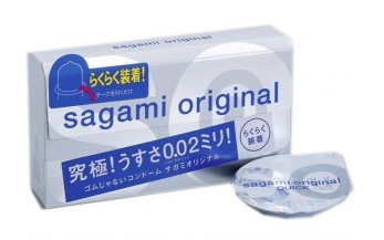 Ультратонкие презервативы Sagami Original QUICK - 6 шт. - Sagami - купить с доставкой в Нижневартовске