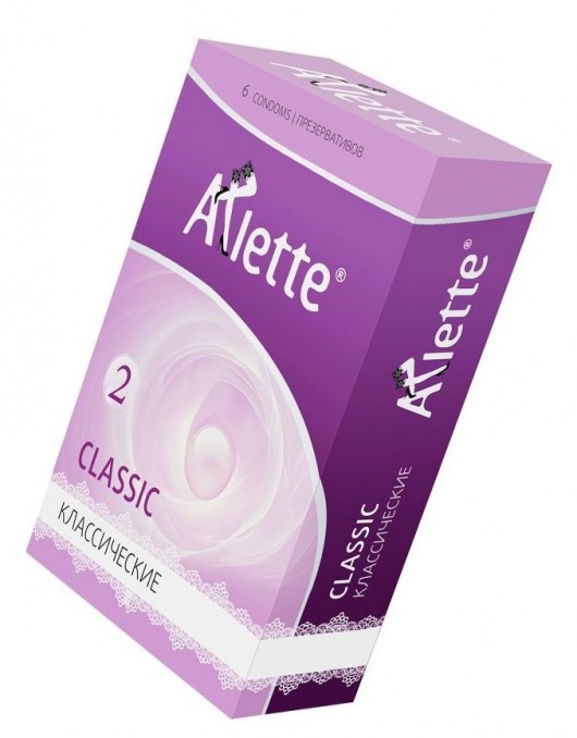 Классические презервативы Arlette Classic - 6 шт. - Arlette - купить с доставкой в Нижневартовске