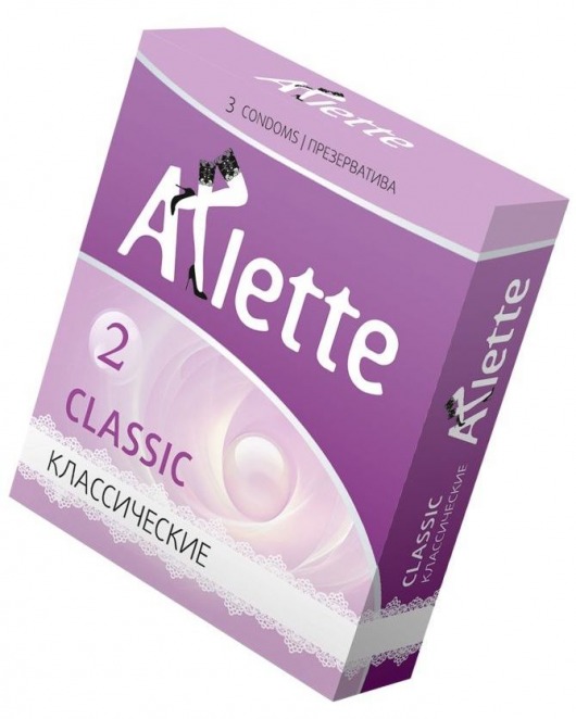 Классические презервативы Arlette Classic - 3 шт. - Arlette - купить с доставкой в Нижневартовске