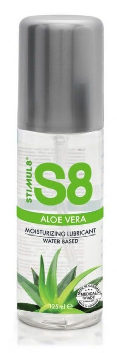 Лубрикант на водной основе S8 Aloe Vera Lube - 125 мл. - Stimul8 - купить с доставкой в Нижневартовске