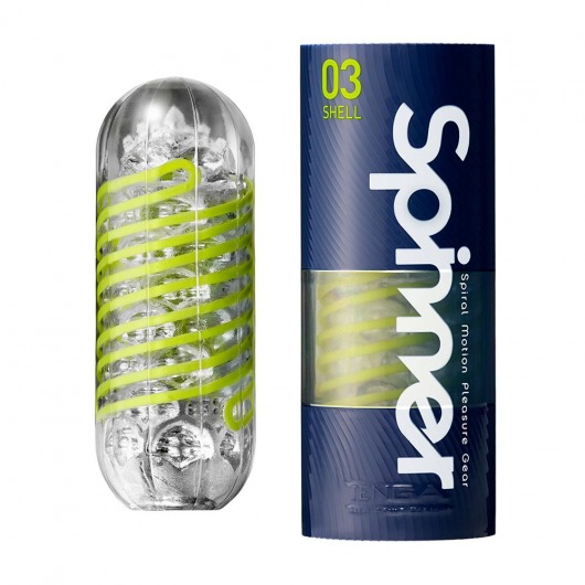 Мастурбатор SPINNER Shell - Tenga - в Нижневартовске купить с доставкой