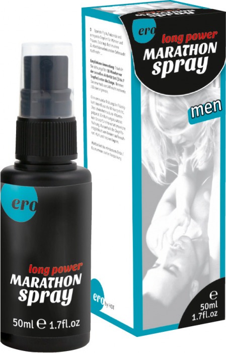 Пролонгирующий спрей для мужчин Long Power Marathon Spray - 50 мл. - Ero - купить с доставкой в Нижневартовске