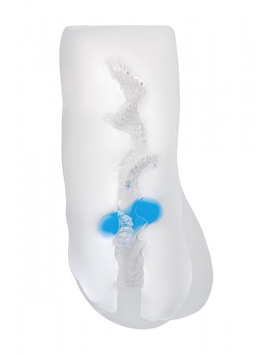 Прозрачный реалистичный мастурбатор Juicy Pussy Hot Crystal - ToyFa - в Нижневартовске купить с доставкой