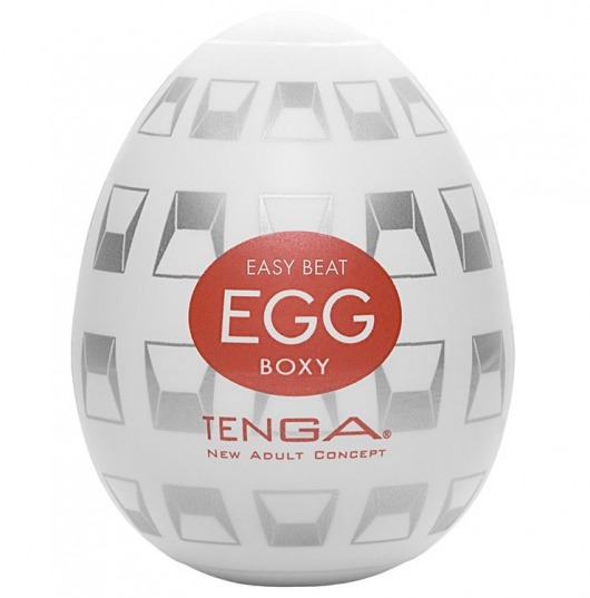 Мастурбатор-яйцо EGG Boxy - Tenga - в Нижневартовске купить с доставкой