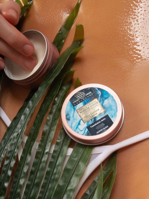 Массажная свеча  Гавайское лето - БиоМед - купить с доставкой в Нижневартовске