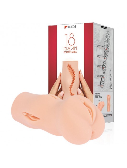 Мастурбатор-вагина Dream без вибрации - KOKOS - в Нижневартовске купить с доставкой
