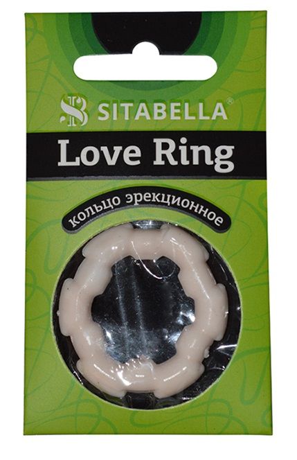 Фигурное эрекционное кольцо из киберкожи - Sitabella - в Нижневартовске купить с доставкой