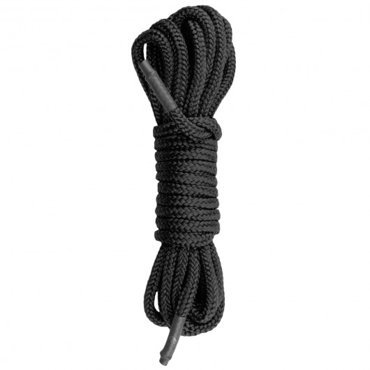 Черная веревка для бондажа Easytoys Bondage Rope - 5 м. - Easy toys - купить с доставкой в Нижневартовске