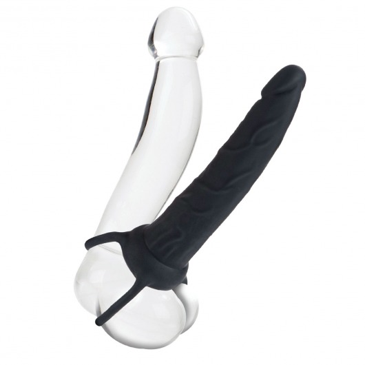 Насадка на пенис Silicone Love Rider Dual Penetrator для двойного проникновения - 14 см. - California Exotic Novelties - в Нижневартовске купить с доставкой