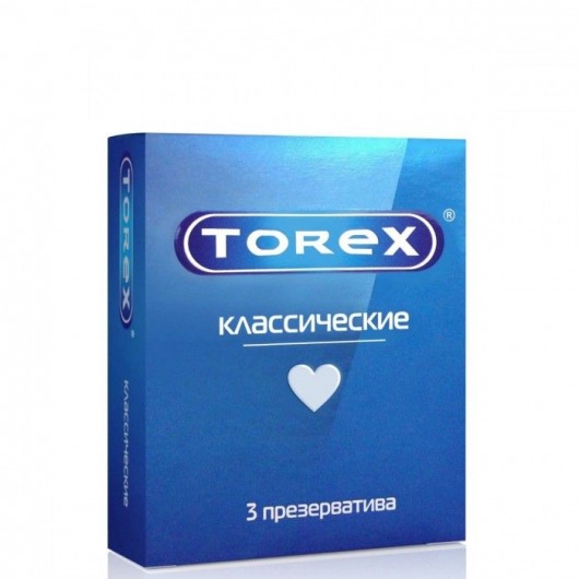 Гладкие презервативы Torex  Классические  - 3 шт. - Torex - купить с доставкой в Нижневартовске