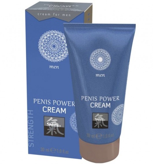 Возбуждающий крем для мужчин Penis Power Cream - 30 мл. - Shiatsu - купить с доставкой в Нижневартовске