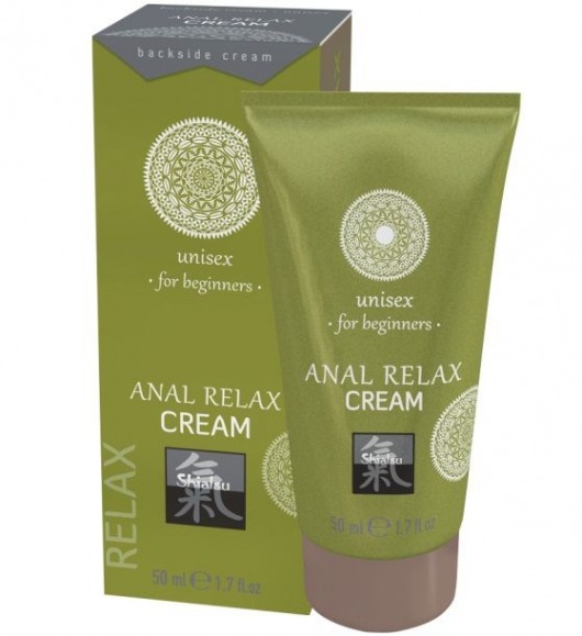 Анальный крем Anal Relax Cream - 50 мл. - Shiatsu - купить с доставкой в Нижневартовске