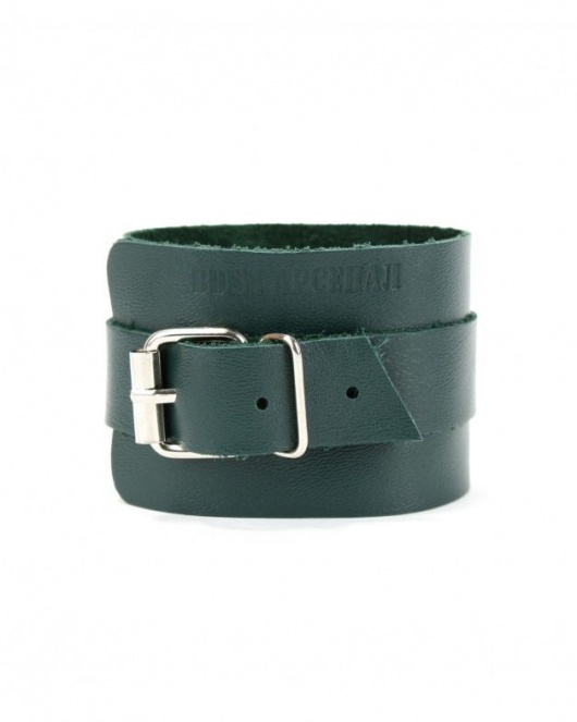 Наручники изумрудного цвета Ladys Arsenal - БДСМ Арсенал - купить с доставкой в Нижневартовске